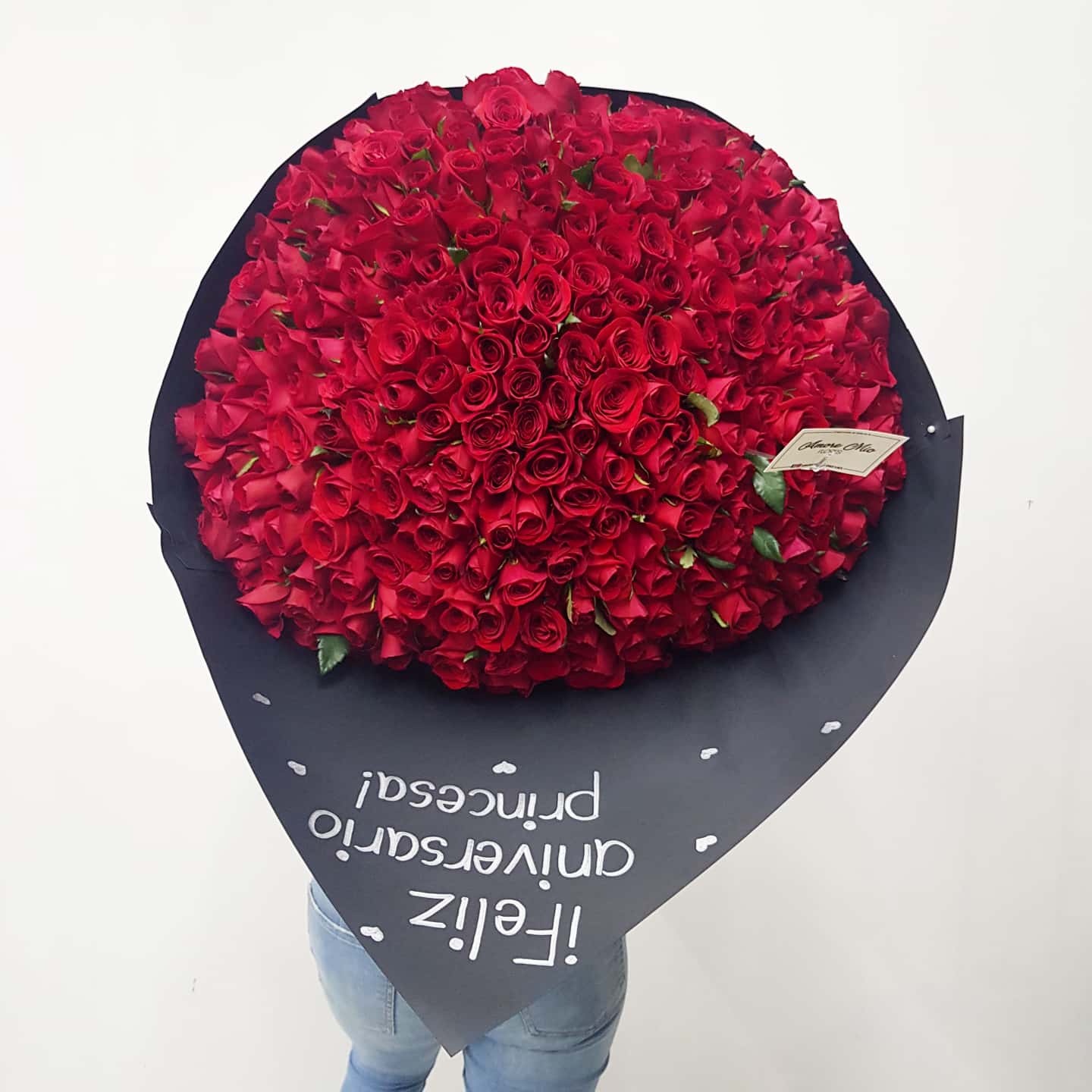 Ramo de 300 rosas rojas