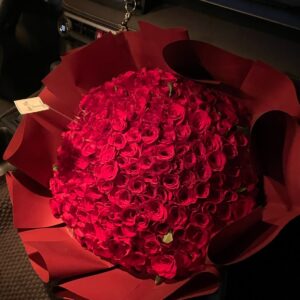 Ramo de 200 rosas rojas
